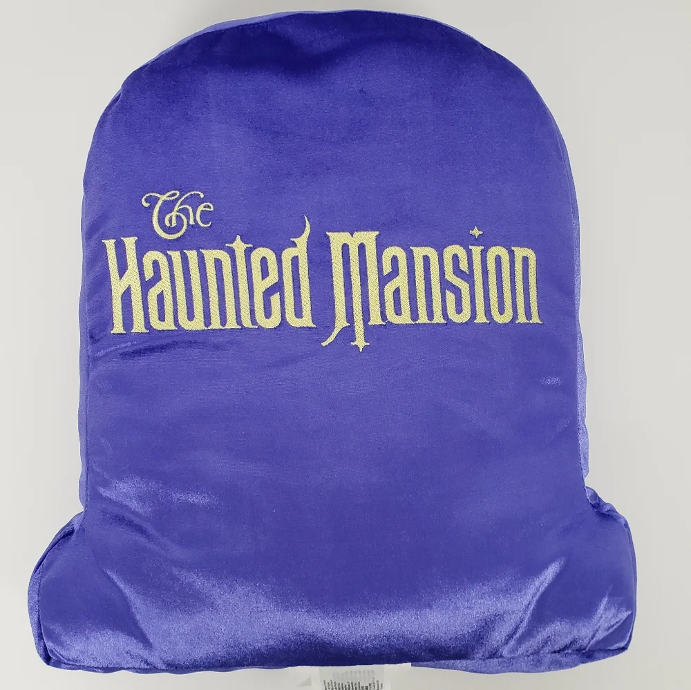 Disney Haunted Mansion Madame Leota Glow in the Dark Tombstone Pillow